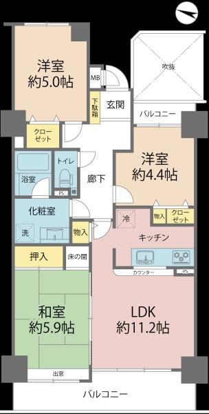 ダイヤパレスリバーコート熊谷