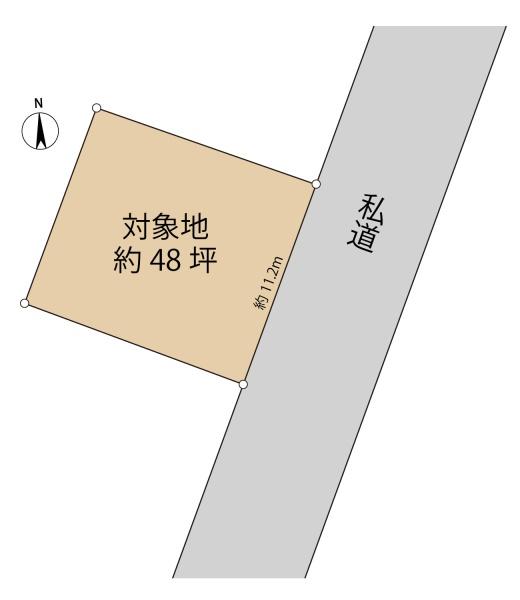 新座市野火止5丁目整形地約48坪
