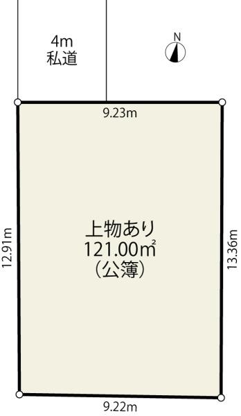 上尾市大字小敷谷　売地