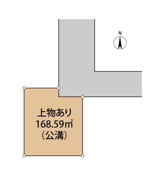 見沼区大字片柳　建築条件なし売地