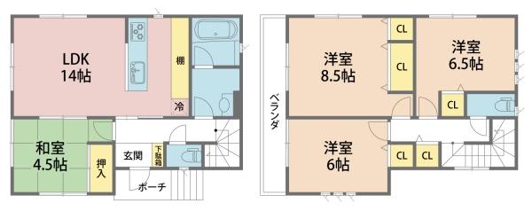 新座市道場２丁目の中古一戸建て