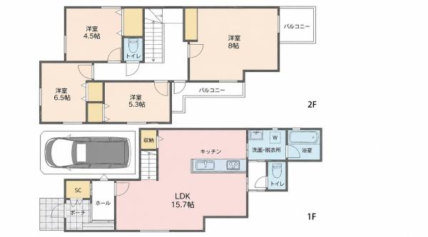 さいたま市西区宮前町の新築一戸建