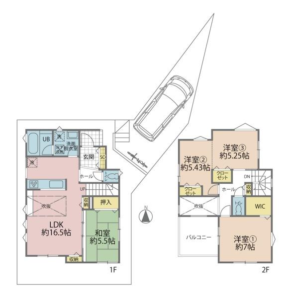 志木市柏町１丁目の中古一戸建
