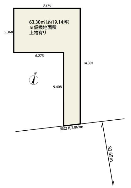 川口市大字小谷場の売土地
