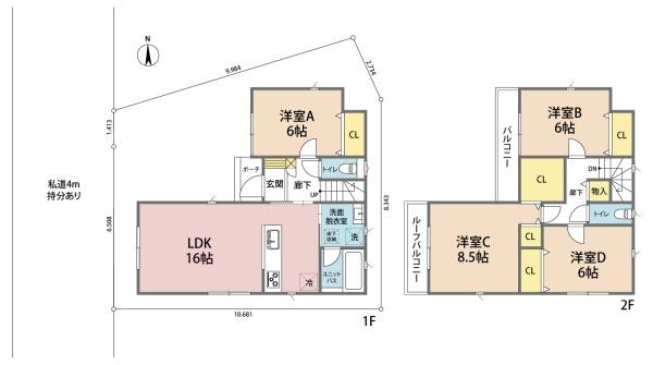 さいたま市見沼区大字蓮沼の新築一戸建