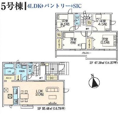 GRAFARE青梅市長淵4期全14棟5号棟