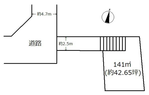 あきる野市油平の土地