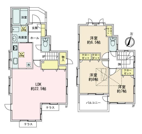 あきる野市草花　中古住宅