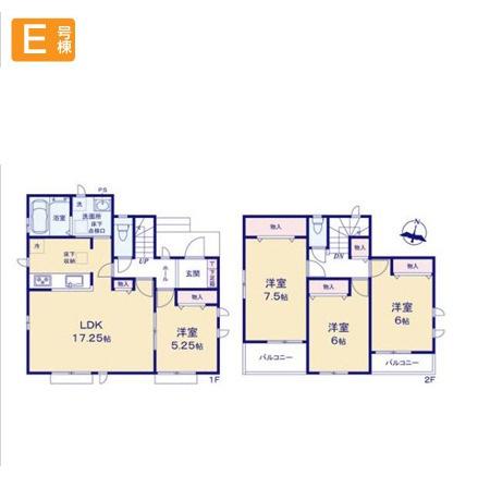 青梅長淵全8棟　E号棟