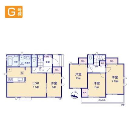 青梅長淵全8棟　G号棟