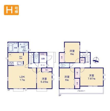 青梅長淵全8棟　H号棟