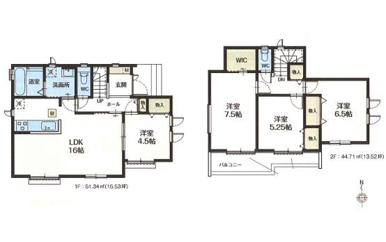 東秋留2期全1棟