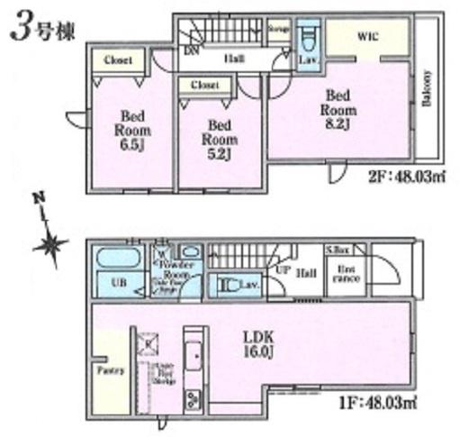 リナージュ瑞穂二本木24－1期全5区画3号棟
