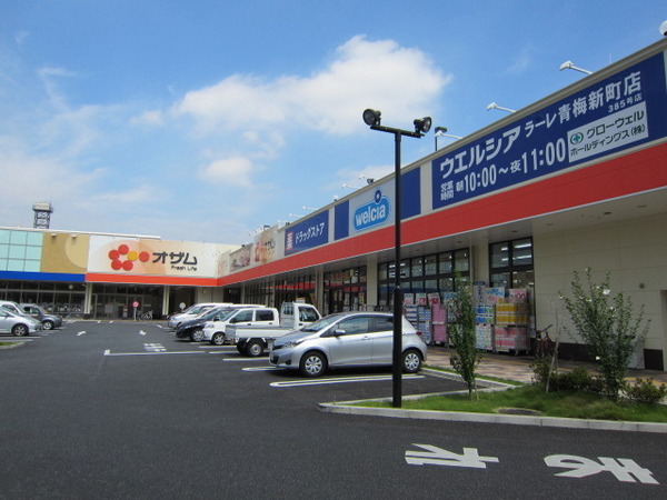 瑞穂町長岡2期全6棟B号棟(ウエルシアラーレ青梅新町店)