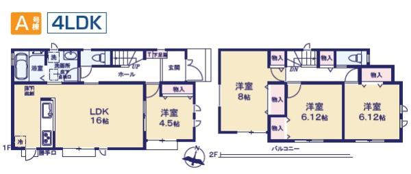 あきる野野辺2期全1棟