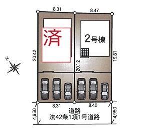 クレイドルガーデン羽村市羽第2全2棟　2号棟