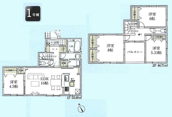 リーブルガーデン青梅河辺第11全1棟1号棟
