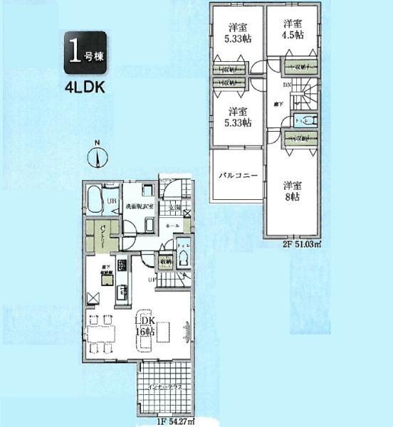 リーブルガーデンあきる野小川東第3全3棟1号棟