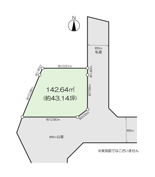 武蔵村山市学園３丁目の土地