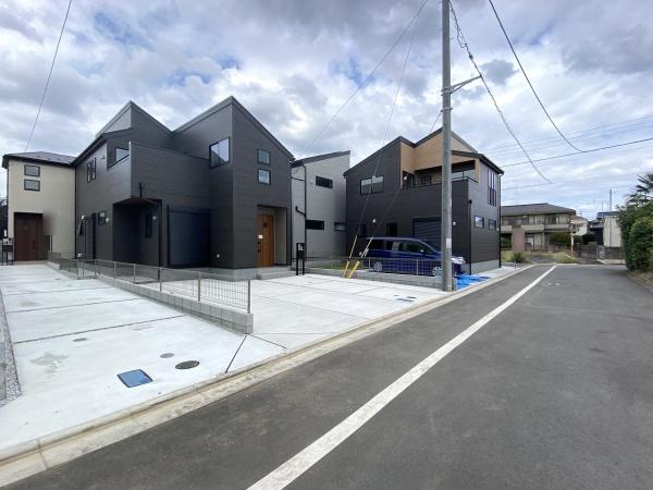 リーブルガーデンあきる野牛沼第4期全11棟8号棟(前面道路含む現地写真)