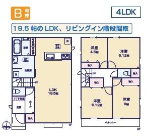 あきる野秋留全6棟Ｂ号棟