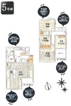 リーブルガーデンあきる野瀬戸岡第4期全9棟5号棟