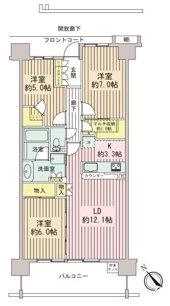 ラティア(間取り)
