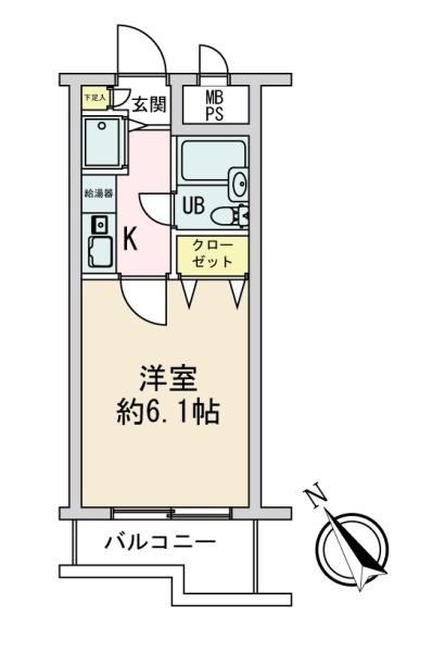ワコーレ河辺2(間取り)