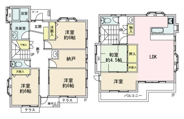 あきる野市草花の中古一戸建て