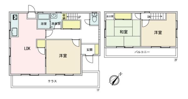 あきる野市草花の中古一戸建て