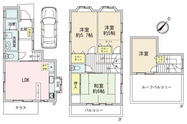 青梅市今井２丁目の中古一戸建て