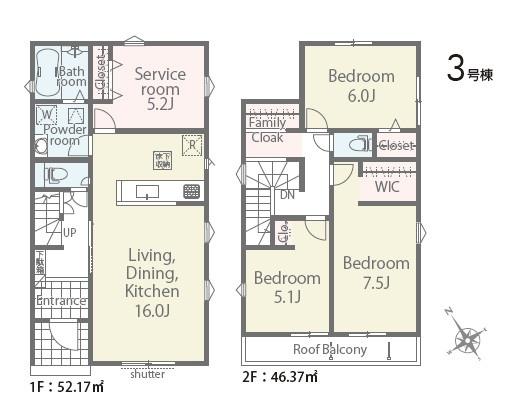 リナージュ瑞穂町殿ヶ谷第01期全3棟　3号棟