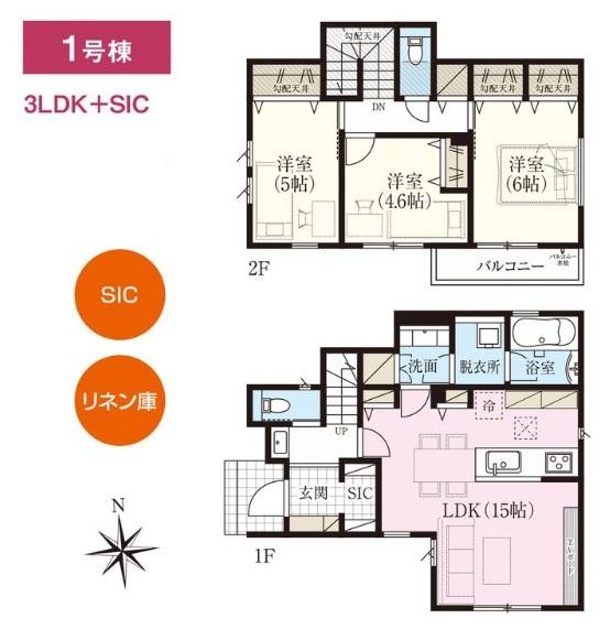 スマート・ワンシティ福生市熊川全2棟1号棟