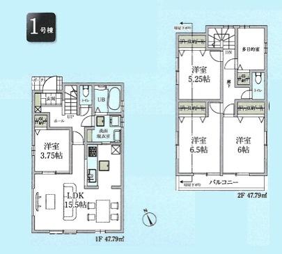 リーブルガーデンあきる野野辺第14全1棟