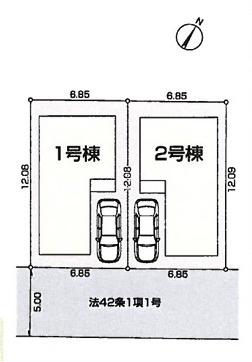リーブルガーデン青梅市末広町全2棟　2号棟
