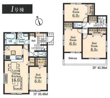 リーブルガーデン青梅長淵第5全1棟