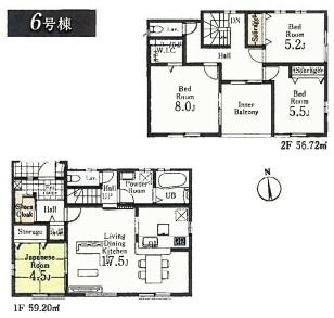 リーブルガーデン青梅柚木町第11全7棟6号棟