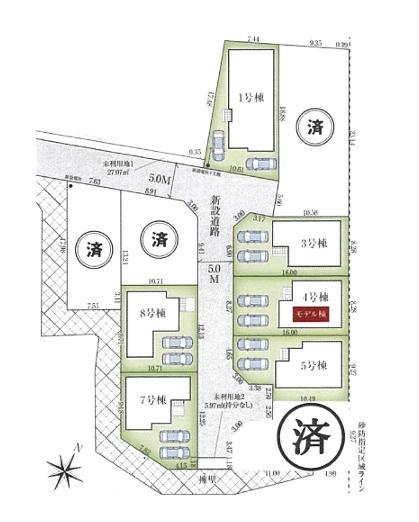 GRAFARE青梅市長淵3期全10棟　4号棟