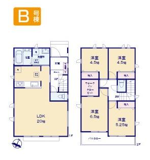 瑞穂町南平全6棟　B号棟