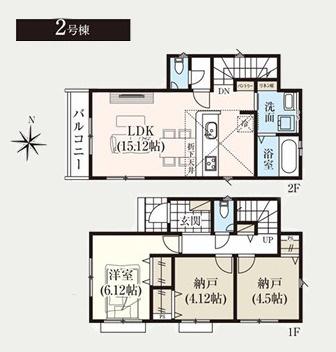 GRAFARE福生市熊川8期全2棟　2号棟