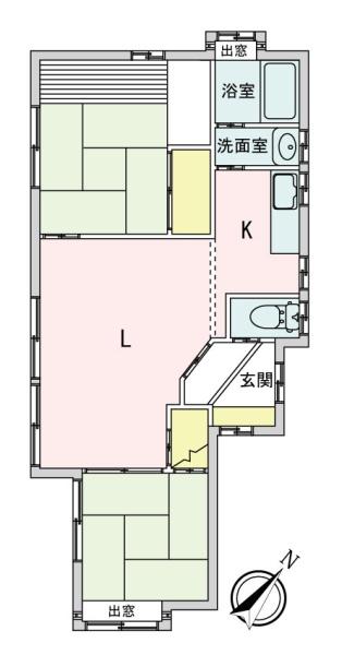羽村市玉川2丁目平屋