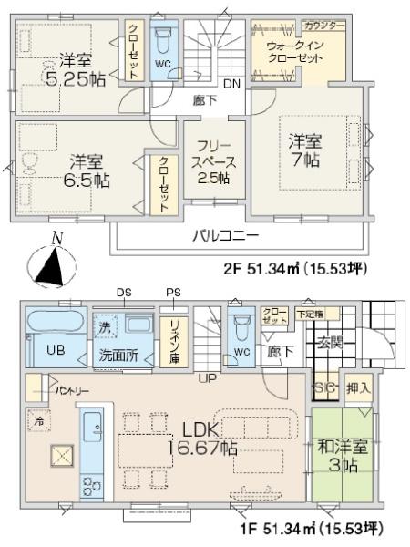 あきる野市草花の新築一戸建