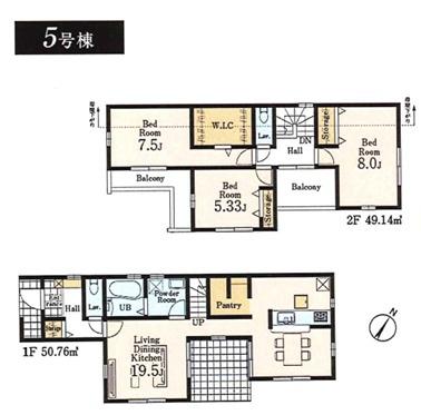 リーブルガーデン青梅今寺全12区画　5号棟