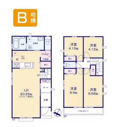 瑞穂西松原2期全3棟　B号棟