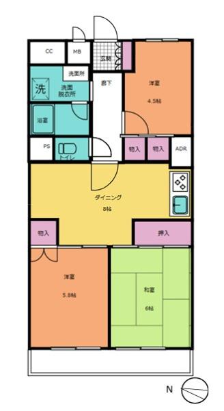 メゾンドール武蔵野台