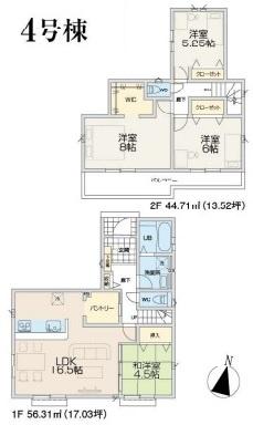 GRAFARE青梅市新町13期全4棟4号棟