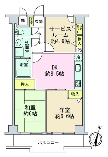 ダイアパレス河辺第3
