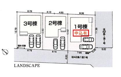 リーブルガーデン瑞穂町むさし野第2全3棟　3号棟