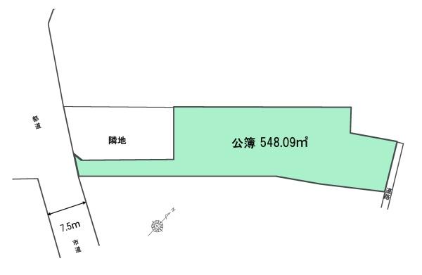 羽村市羽東１丁目の土地