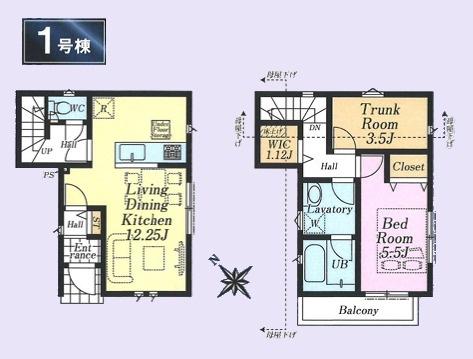 クレイドルガーデン福生市北田園第12　全1棟
